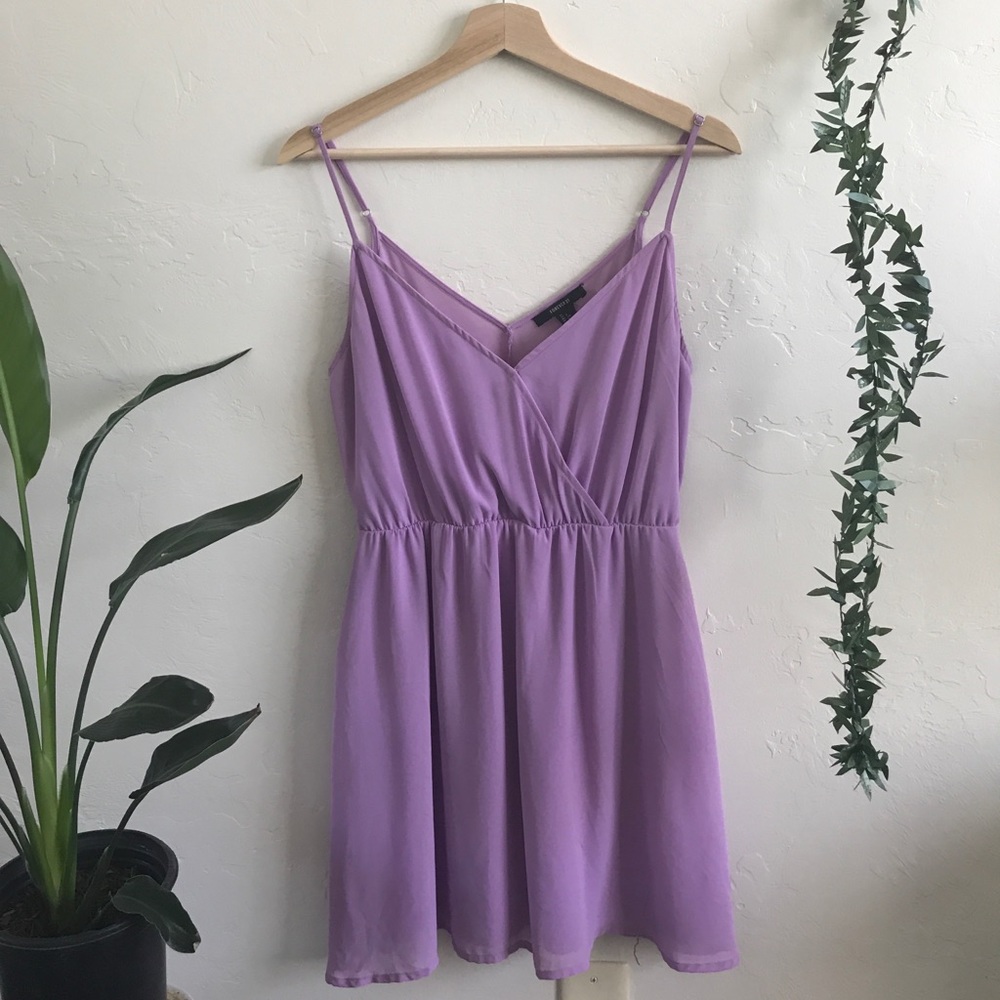Fit + flare strap dress
